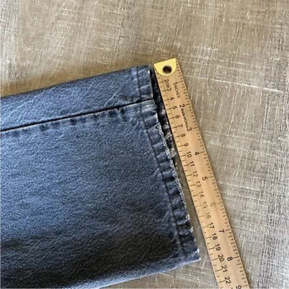 VINTAGE 70s 80s Levi’s Mens 501 065 Button Fly Jeans Gray Denim pants 32x27 - Picture 11 of 14